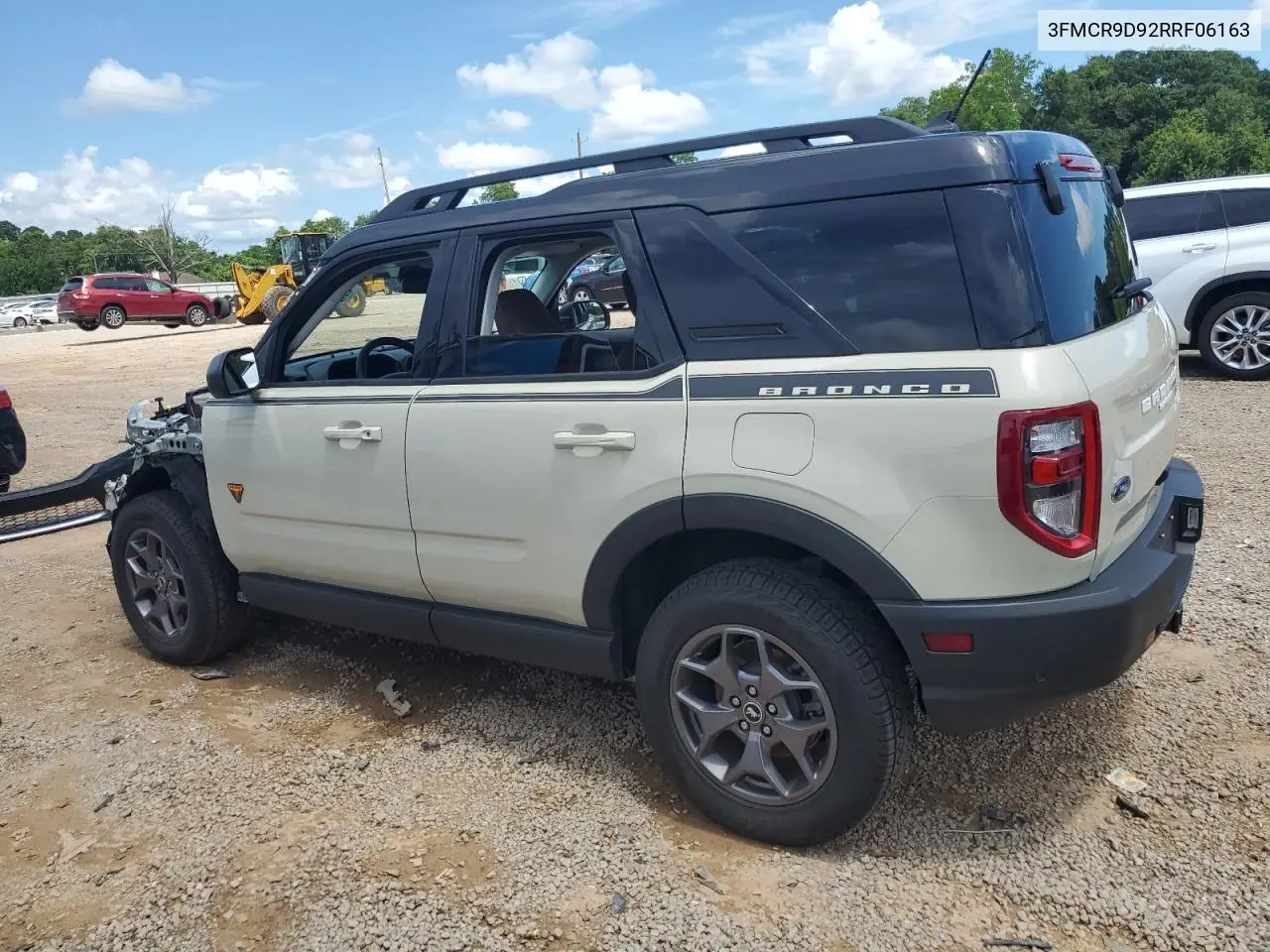 2024 Ford Bronco Sport Badlands VIN: 3FMCR9D92RRF06163 Lot: 61967945