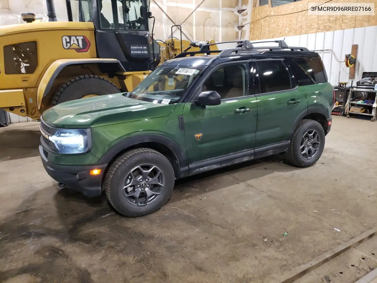 2024 Ford Bronco Sport Badlands VIN: 3FMCR9D96RRE07166 Lot: 62019075