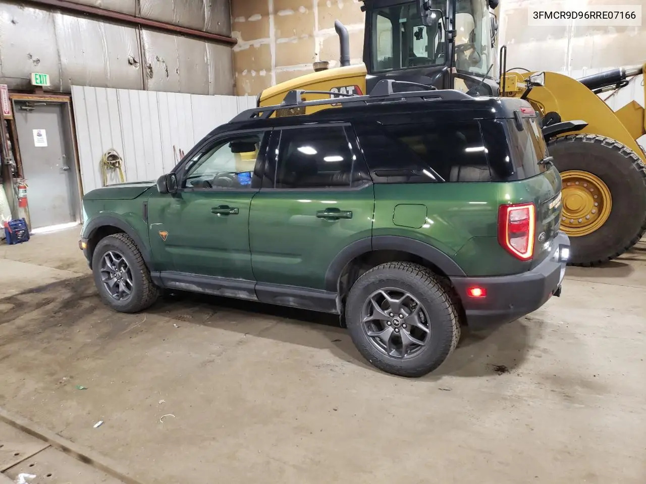 2024 Ford Bronco Sport Badlands VIN: 3FMCR9D96RRE07166 Lot: 62019075