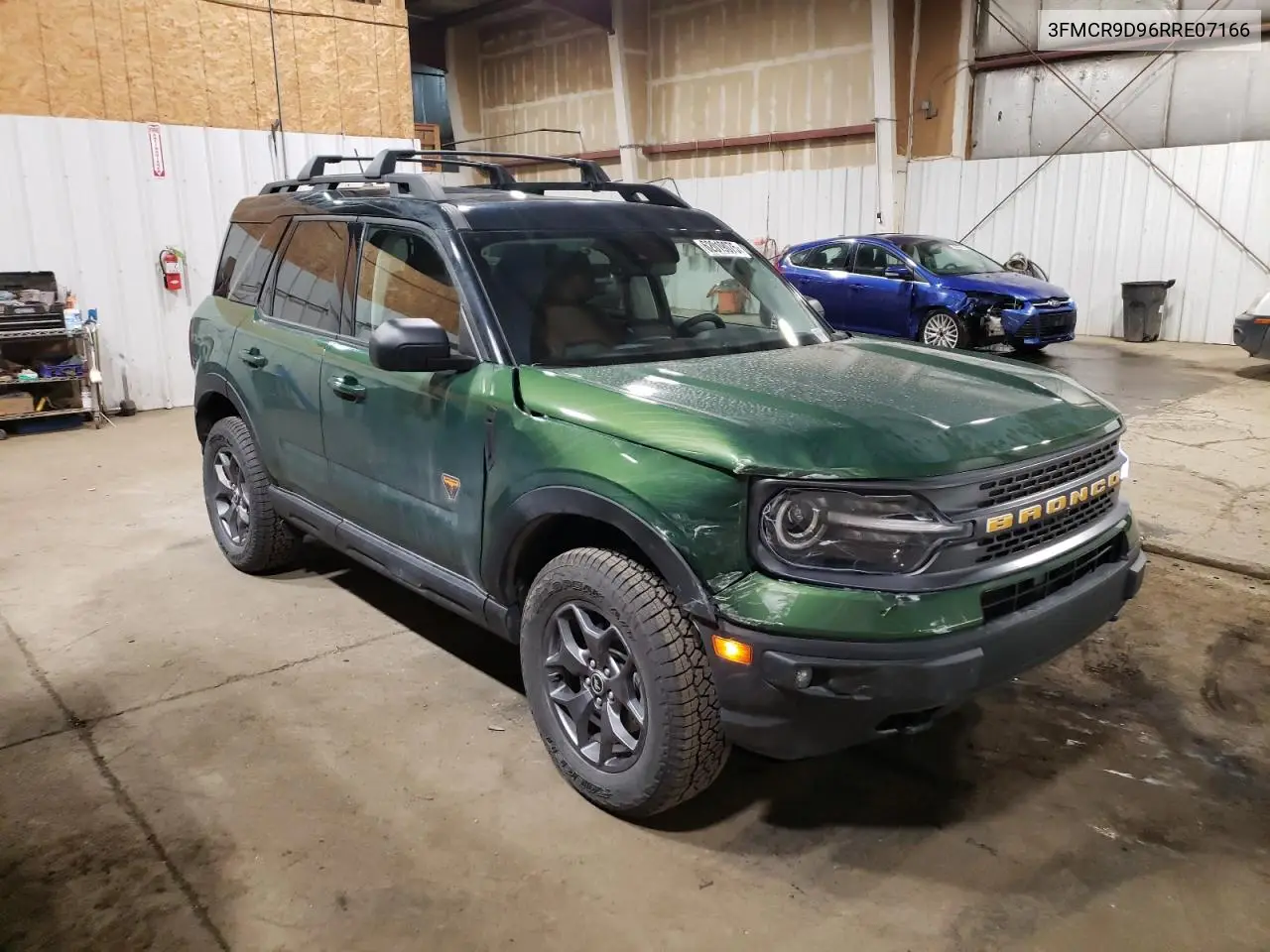 2024 Ford Bronco Sport Badlands VIN: 3FMCR9D96RRE07166 Lot: 62019075