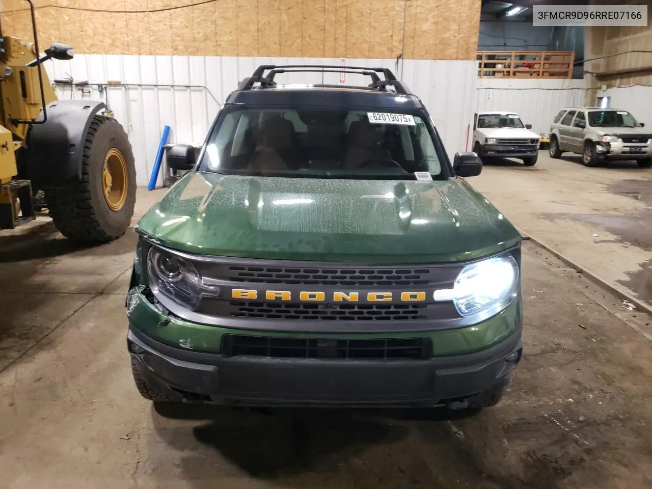 2024 Ford Bronco Sport Badlands VIN: 3FMCR9D96RRE07166 Lot: 62019075