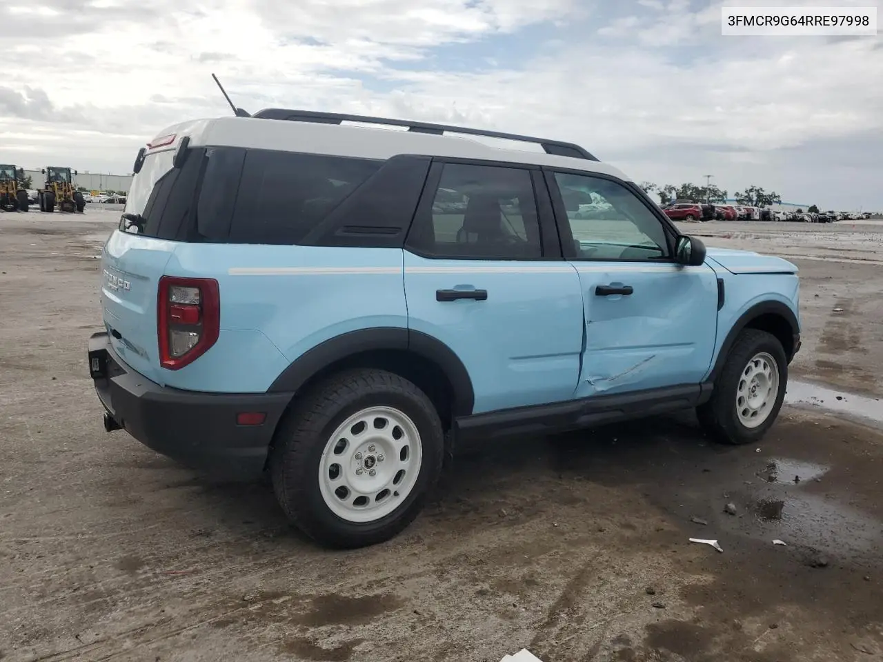 2024 Ford Bronco Sport Heritage VIN: 3FMCR9G64RRE97998 Lot: 62197675
