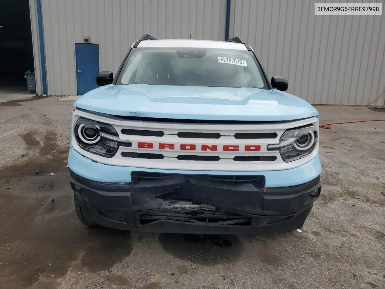 2024 Ford Bronco Sport Heritage VIN: 3FMCR9G64RRE97998 Lot: 62197675