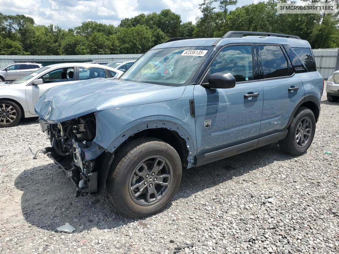 2024 Ford Bronco Sport Big Bend VIN: 3FMCR9B63RRF11882 Lot: 62336135