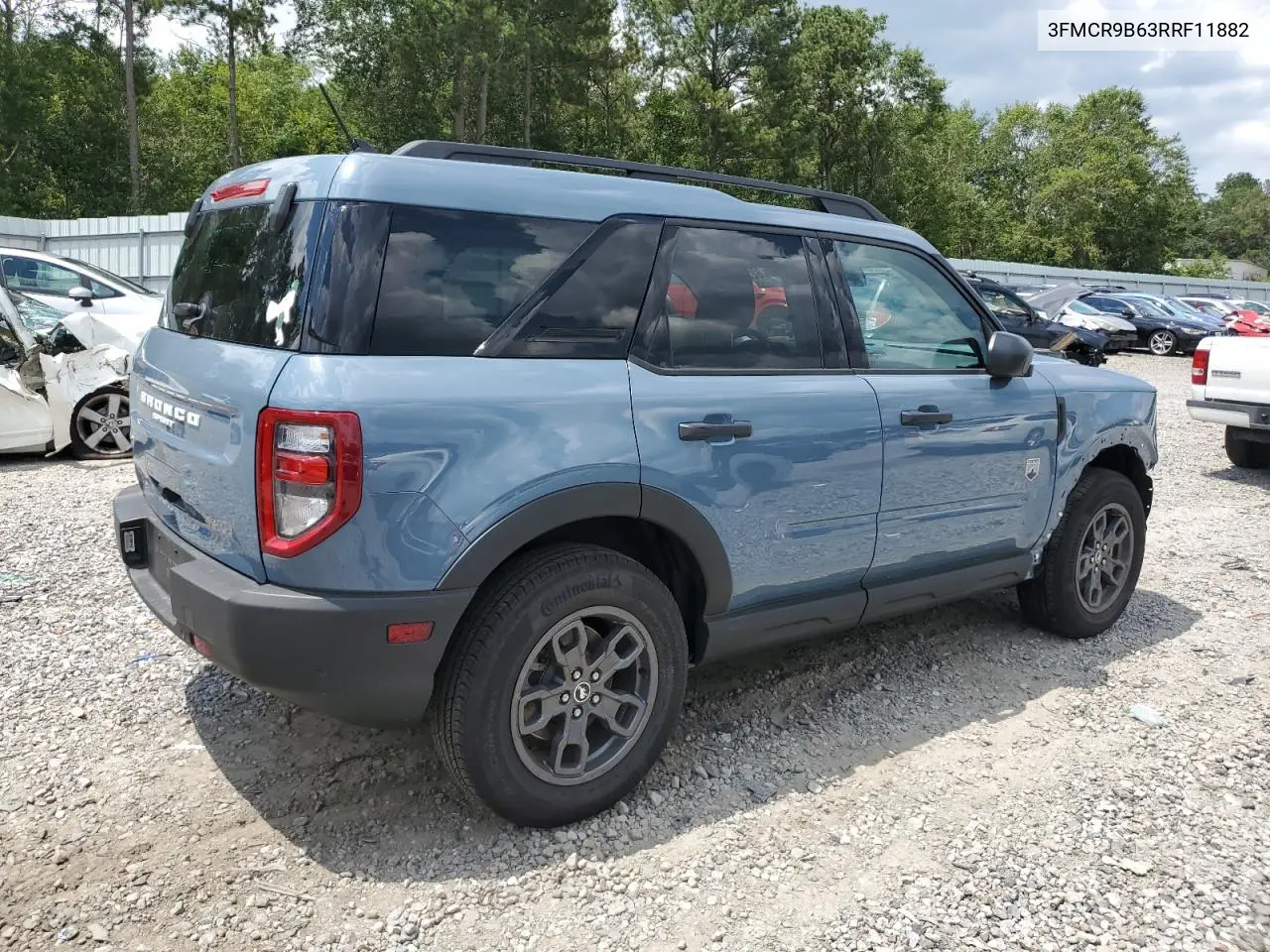2024 Ford Bronco Sport Big Bend VIN: 3FMCR9B63RRF11882 Lot: 62336135