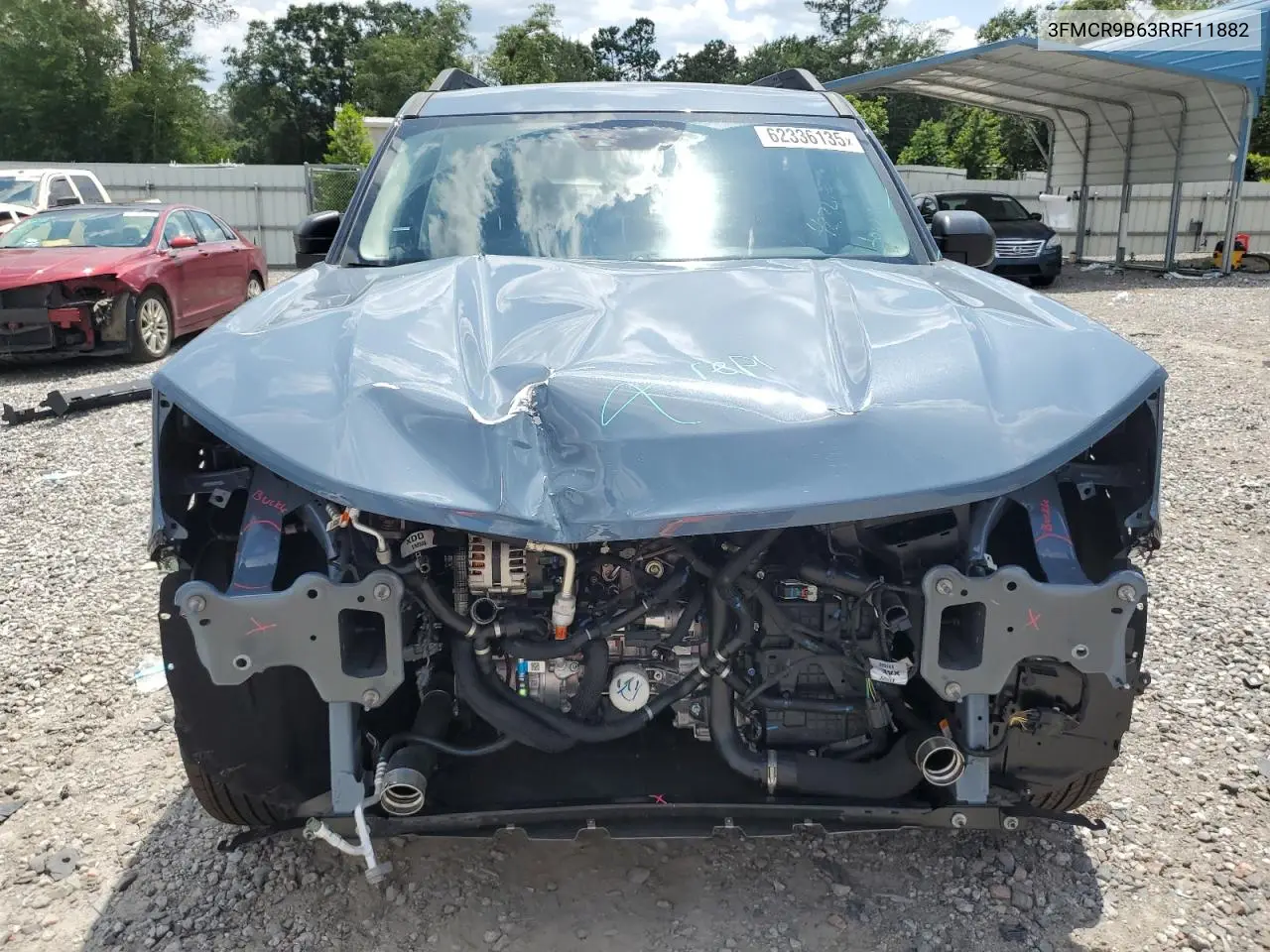 2024 Ford Bronco Sport Big Bend VIN: 3FMCR9B63RRF11882 Lot: 62336135