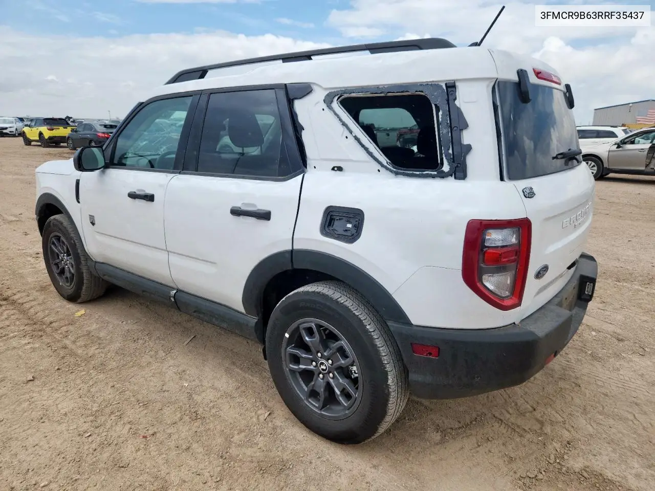 2024 Ford Bronco Sport Big Bend VIN: 3FMCR9B63RRF35437 Lot: 62578925