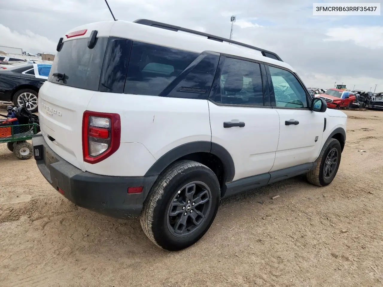 2024 Ford Bronco Sport Big Bend VIN: 3FMCR9B63RRF35437 Lot: 62578925