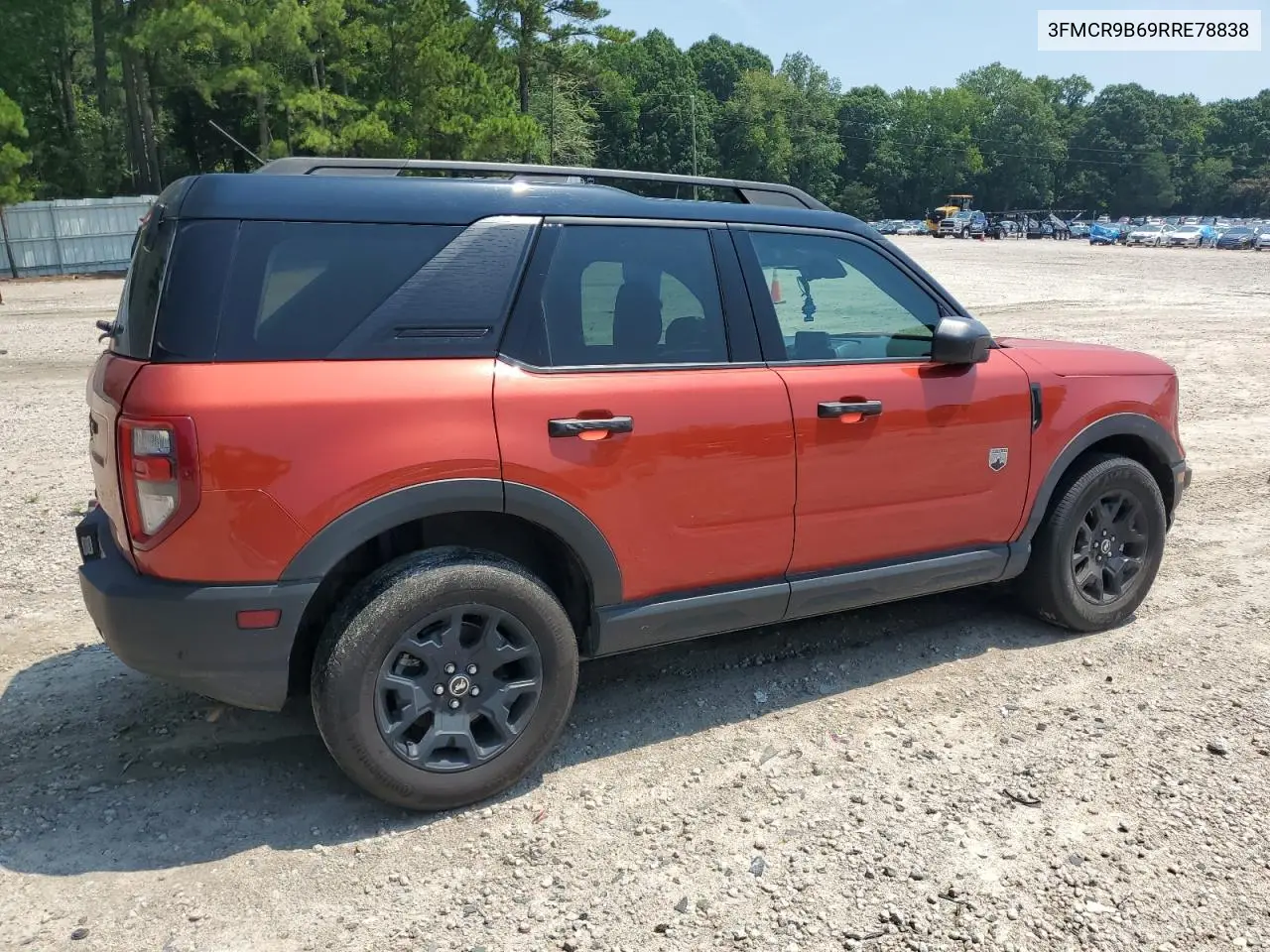 2024 Ford Bronco Sport Big Bend VIN: 3FMCR9B69RRE78838 Lot: 62610565