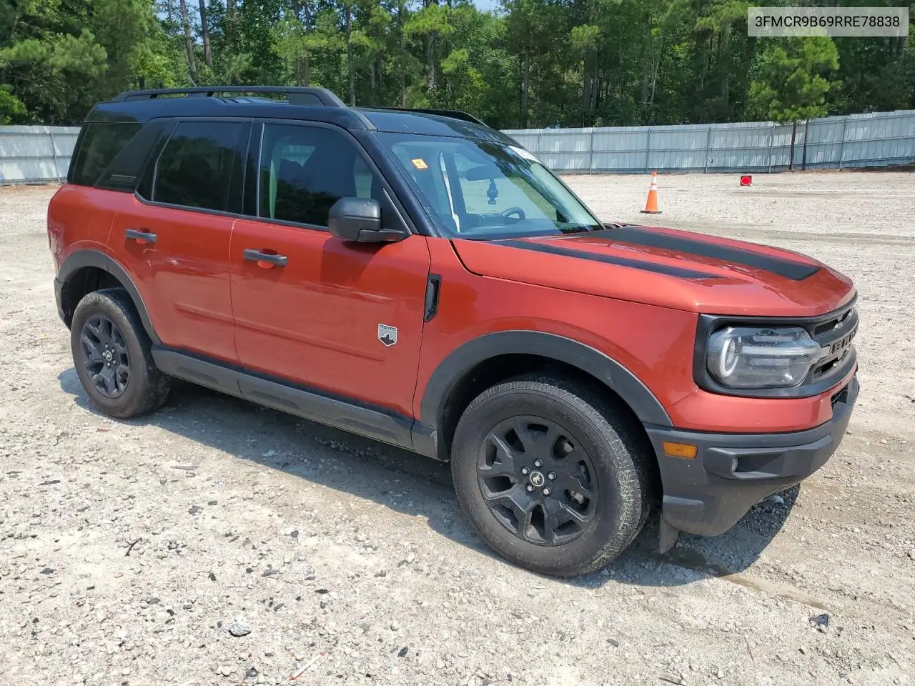 2024 Ford Bronco Sport Big Bend VIN: 3FMCR9B69RRE78838 Lot: 62610565