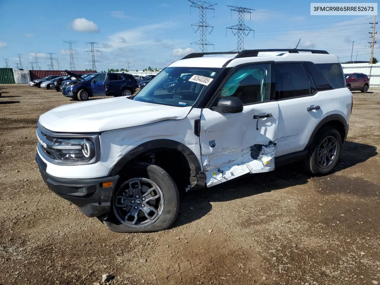 2024 Ford Bronco Sport Big Bend VIN: 3FMCR9B65RRE52673 Lot: 62840305