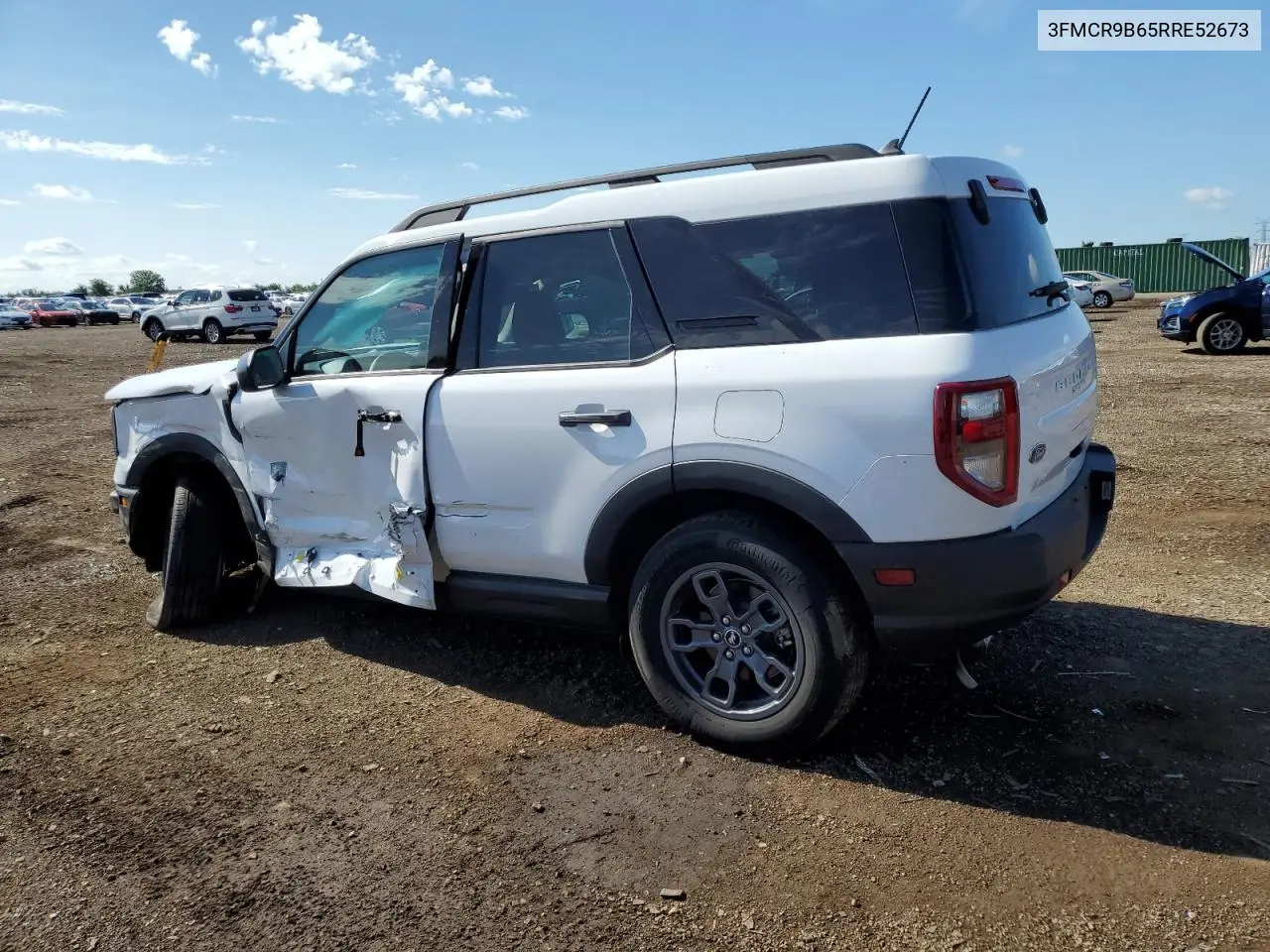 2024 Ford Bronco Sport Big Bend VIN: 3FMCR9B65RRE52673 Lot: 62840305
