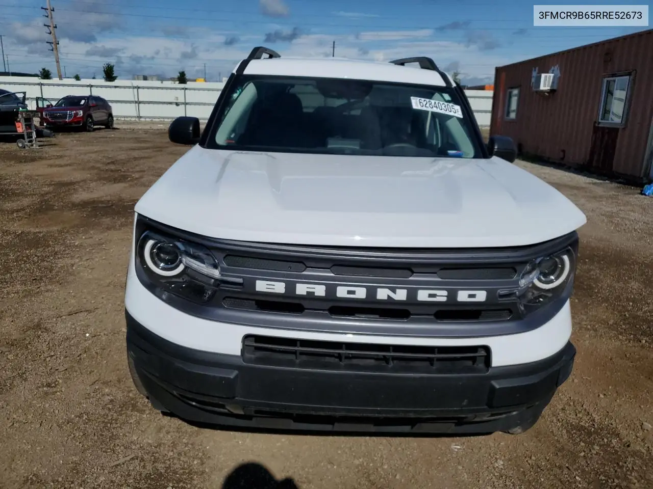 2024 Ford Bronco Sport Big Bend VIN: 3FMCR9B65RRE52673 Lot: 62840305