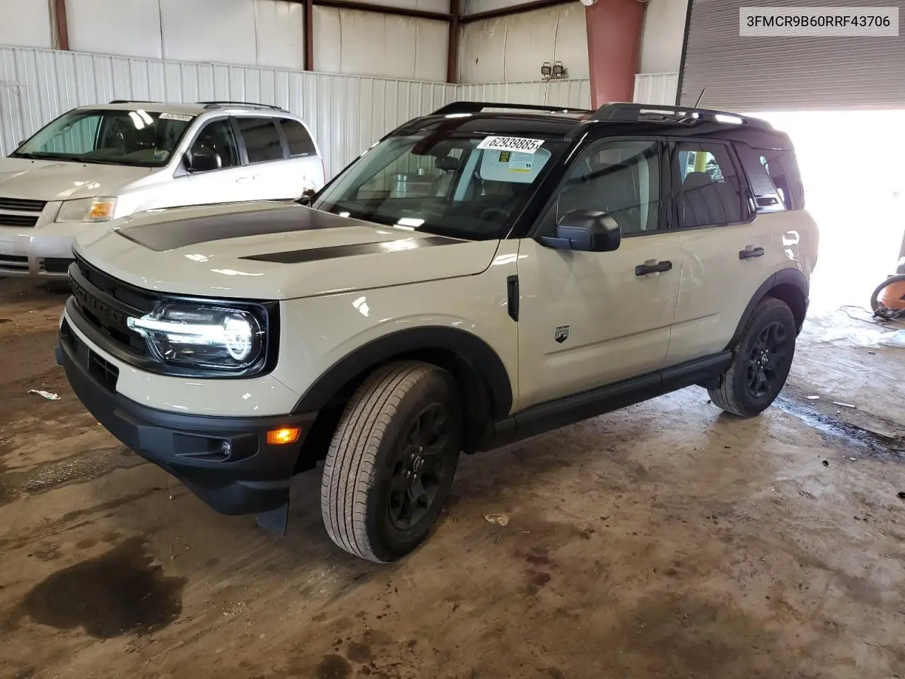 2024 Ford Bronco Sport Big Bend VIN: 3FMCR9B60RRF43706 Lot: 62939885