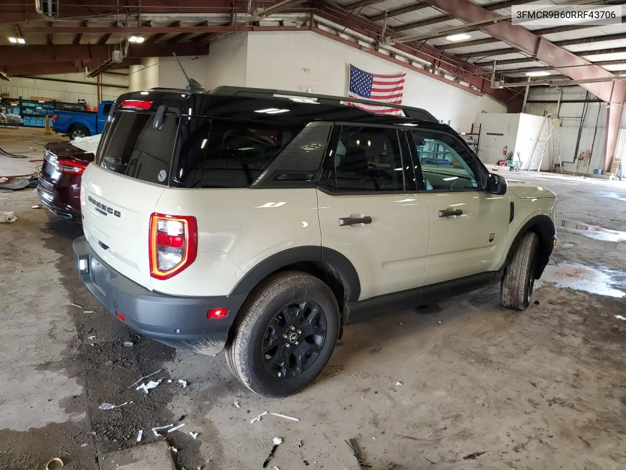 2024 Ford Bronco Sport Big Bend VIN: 3FMCR9B60RRF43706 Lot: 62939885