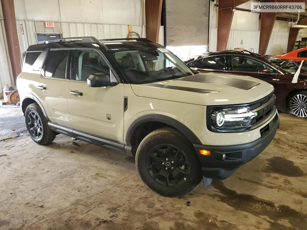 2024 Ford Bronco Sport Big Bend VIN: 3FMCR9B60RRF43706 Lot: 62939885