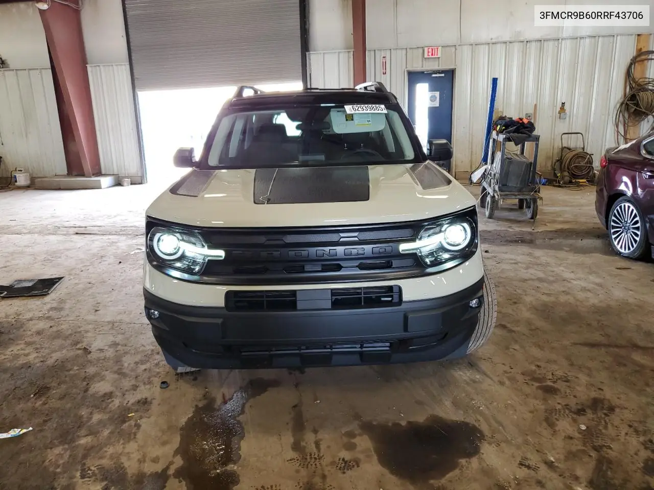 2024 Ford Bronco Sport Big Bend VIN: 3FMCR9B60RRF43706 Lot: 62939885