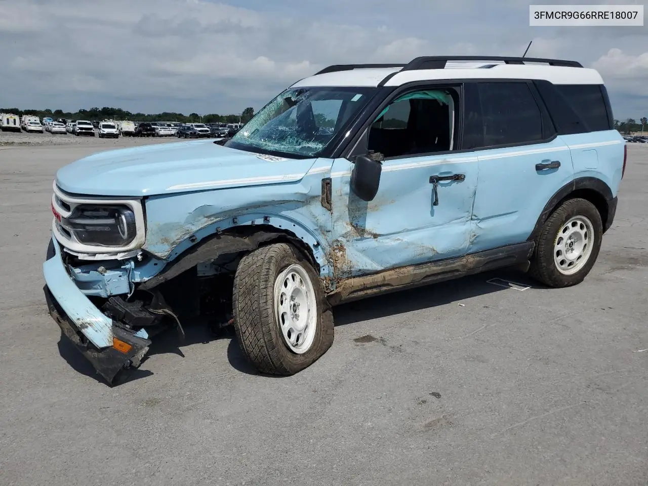 2024 Ford Bronco Sport Heritage VIN: 3FMCR9G66RRE18007 Lot: 62951045