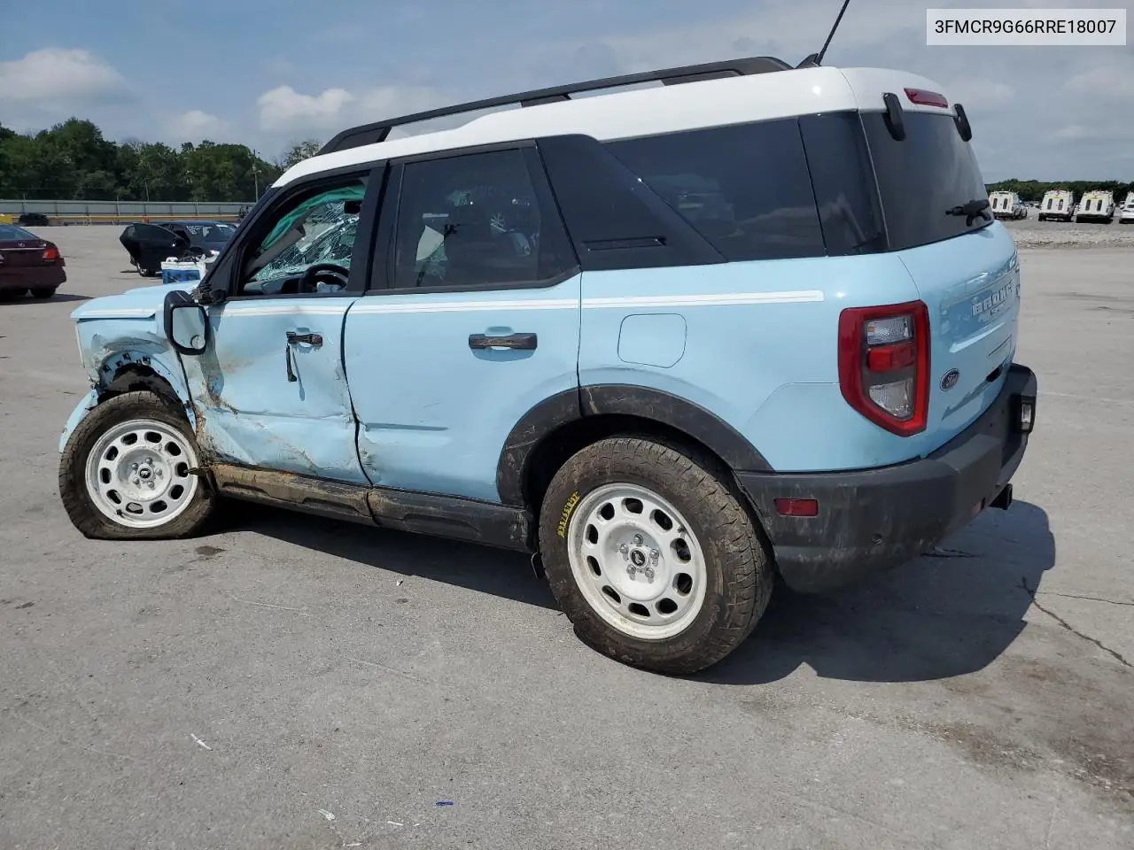2024 Ford Bronco Sport Heritage VIN: 3FMCR9G66RRE18007 Lot: 62951045