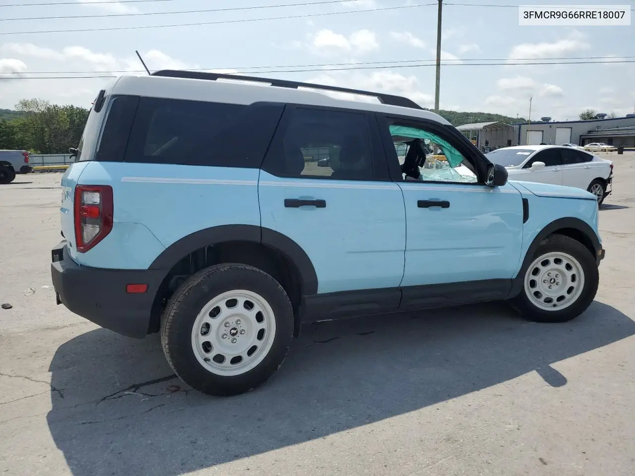 2024 Ford Bronco Sport Heritage VIN: 3FMCR9G66RRE18007 Lot: 62951045