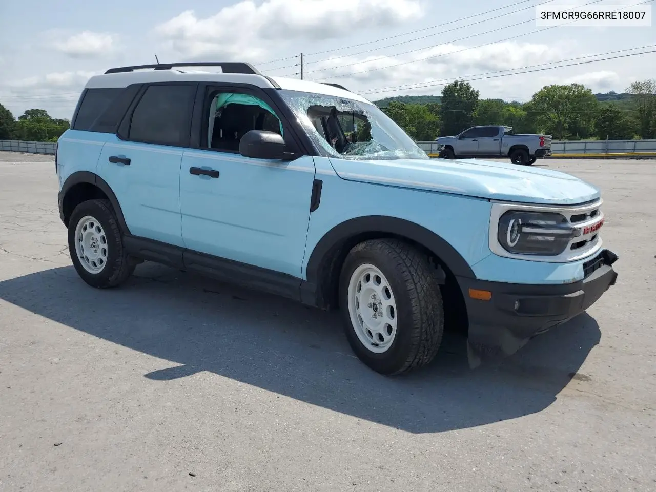 2024 Ford Bronco Sport Heritage VIN: 3FMCR9G66RRE18007 Lot: 62951045