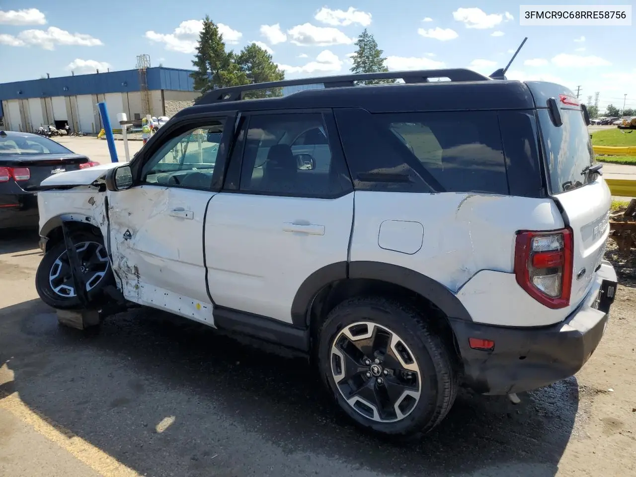 2024 Ford Bronco Sport Outer Banks VIN: 3FMCR9C68RRE58756 Lot: 63020775