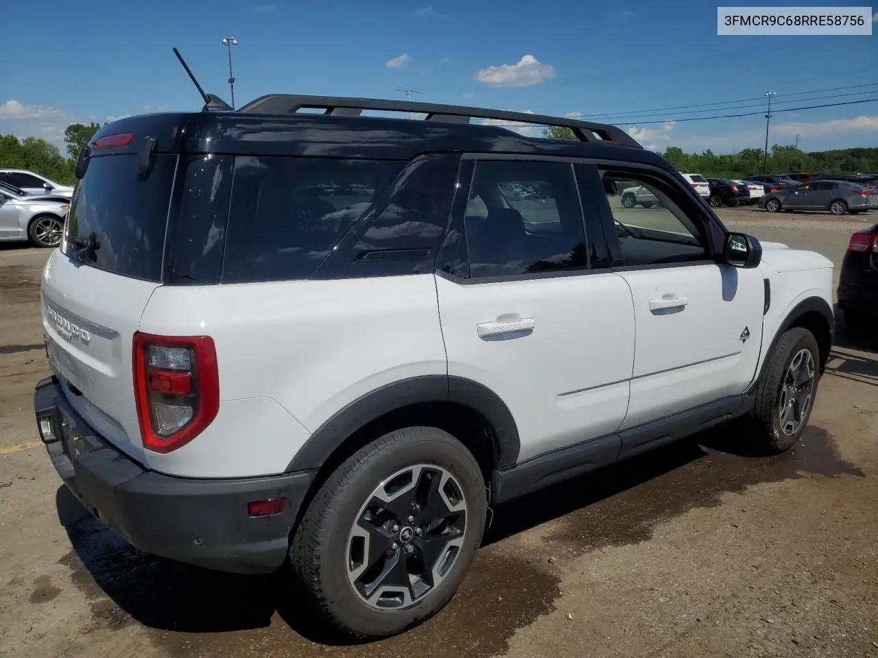 2024 Ford Bronco Sport Outer Banks VIN: 3FMCR9C68RRE58756 Lot: 63020775