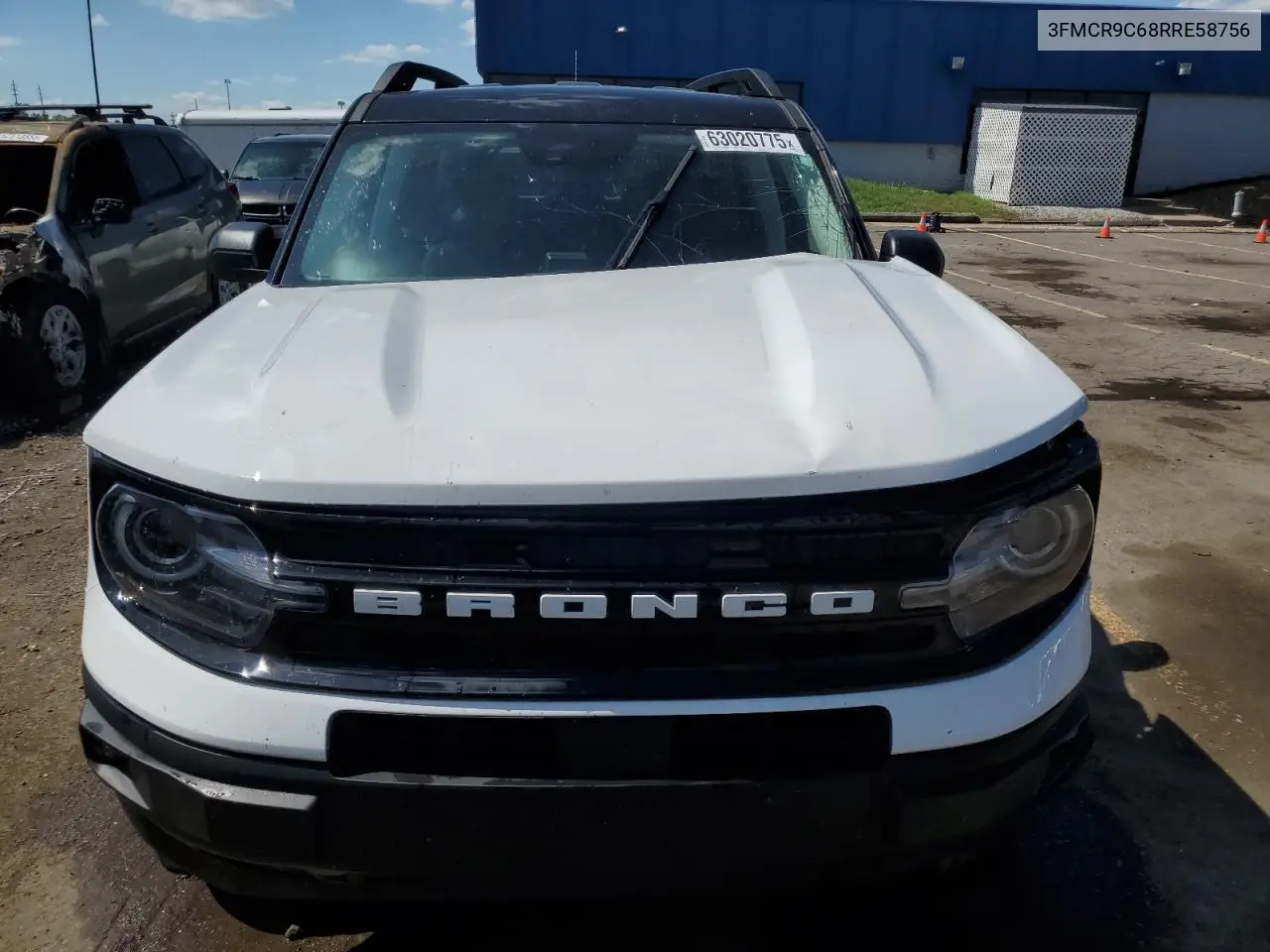 2024 Ford Bronco Sport Outer Banks VIN: 3FMCR9C68RRE58756 Lot: 63020775