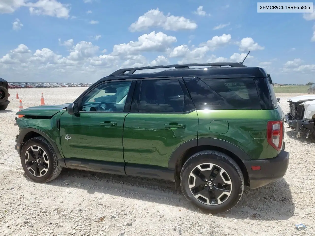2024 Ford Bronco Sport Outer Banks VIN: 3FMCR9C61RRE65855 Lot: 63119495