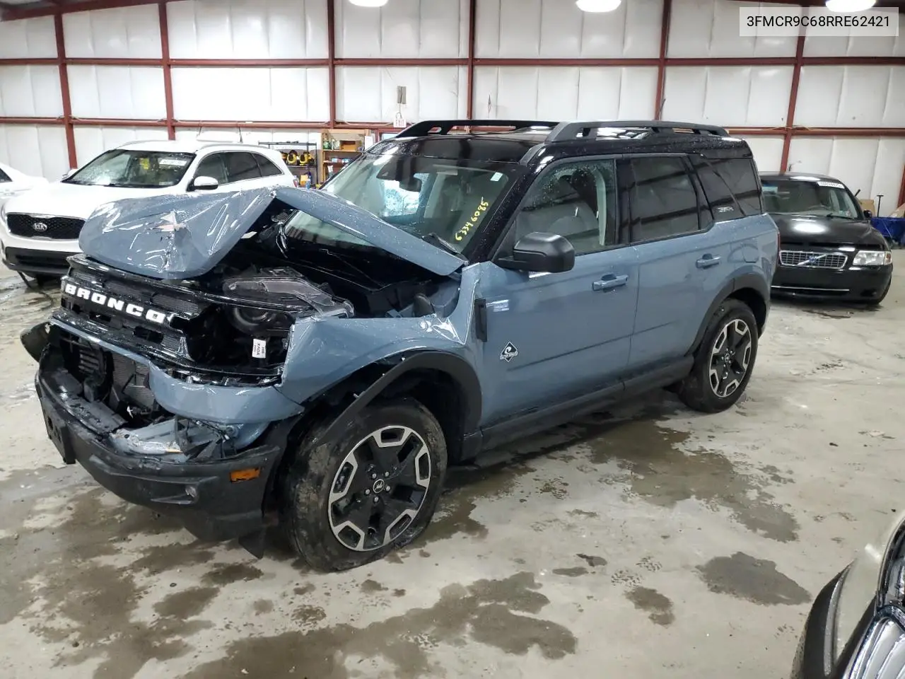 2024 Ford Bronco Sport Outer Banks VIN: 3FMCR9C68RRE62421 Lot: 63346085