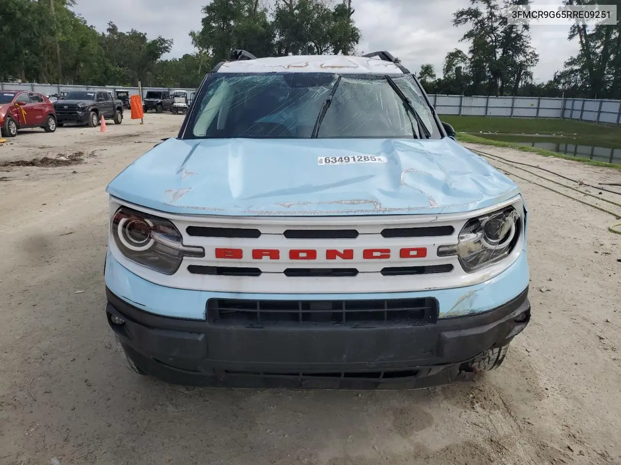 2024 Ford Bronco Sport Heritage VIN: 3FMCR9G65RRE09251 Lot: 63491285