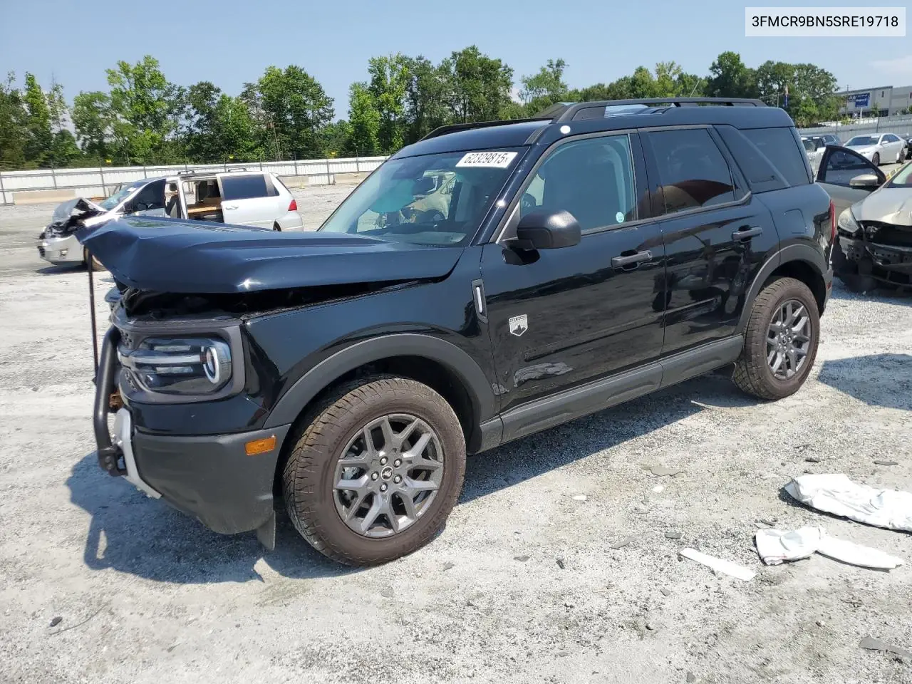 2025 Ford Bronco Sport Big Bend VIN: 3FMCR9BN5SRE19718 Lot: 62329815