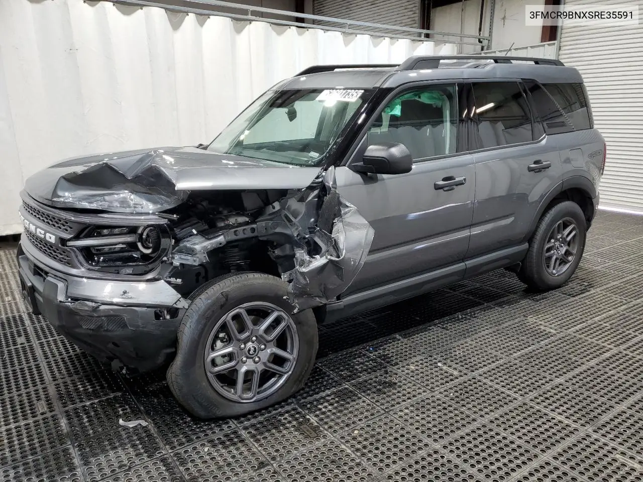 2025 Ford Bronco Sport Big Bend VIN: 3FMCR9BNXSRE35591 Lot: 62601735