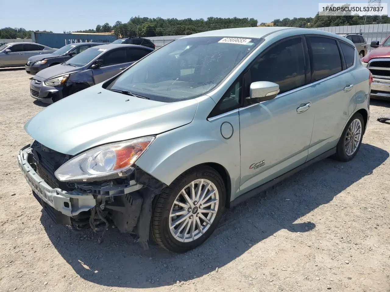 2013 Ford C-Max Premium VIN: 1FADP5CU5DL537837 Lot: 62569655