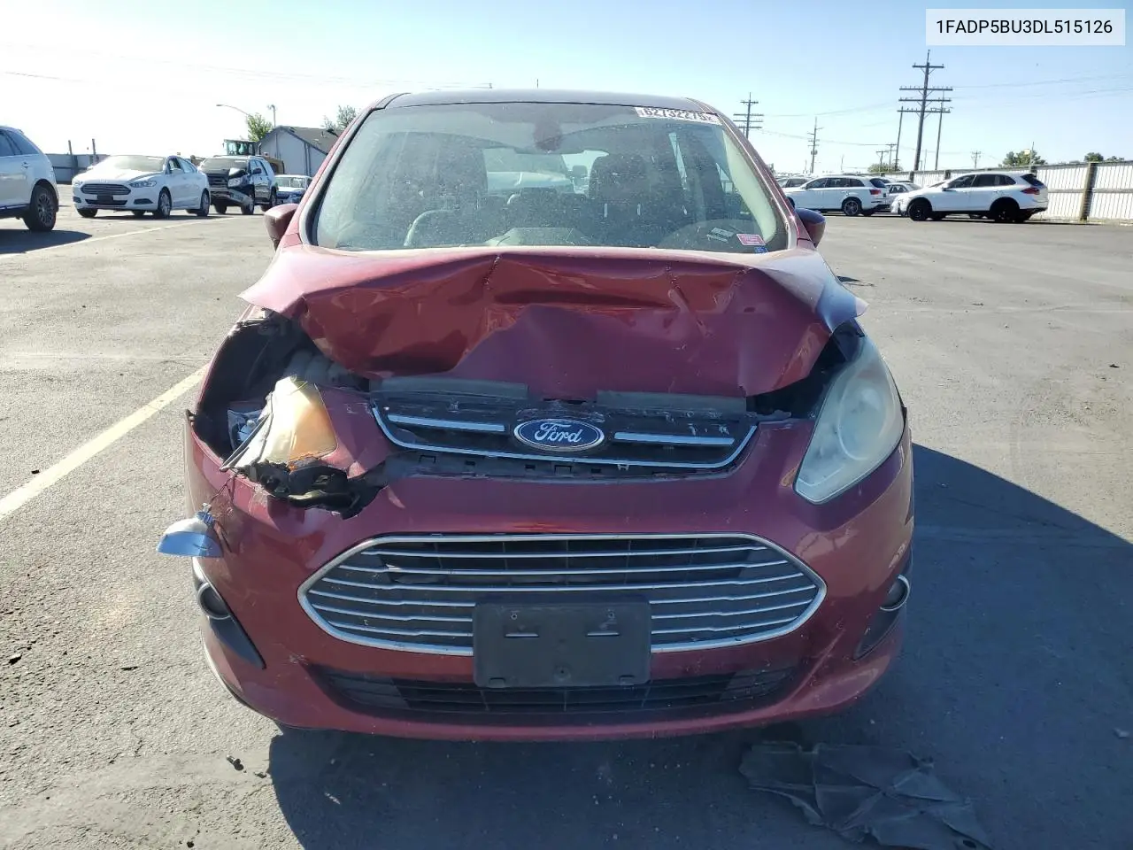 2013 Ford C-Max Sel VIN: 1FADP5BU3DL515126 Lot: 62732275