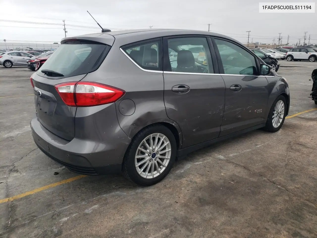 2014 Ford C-Max Premium VIN: 1FADP5CU0EL511194 Lot: 55844435