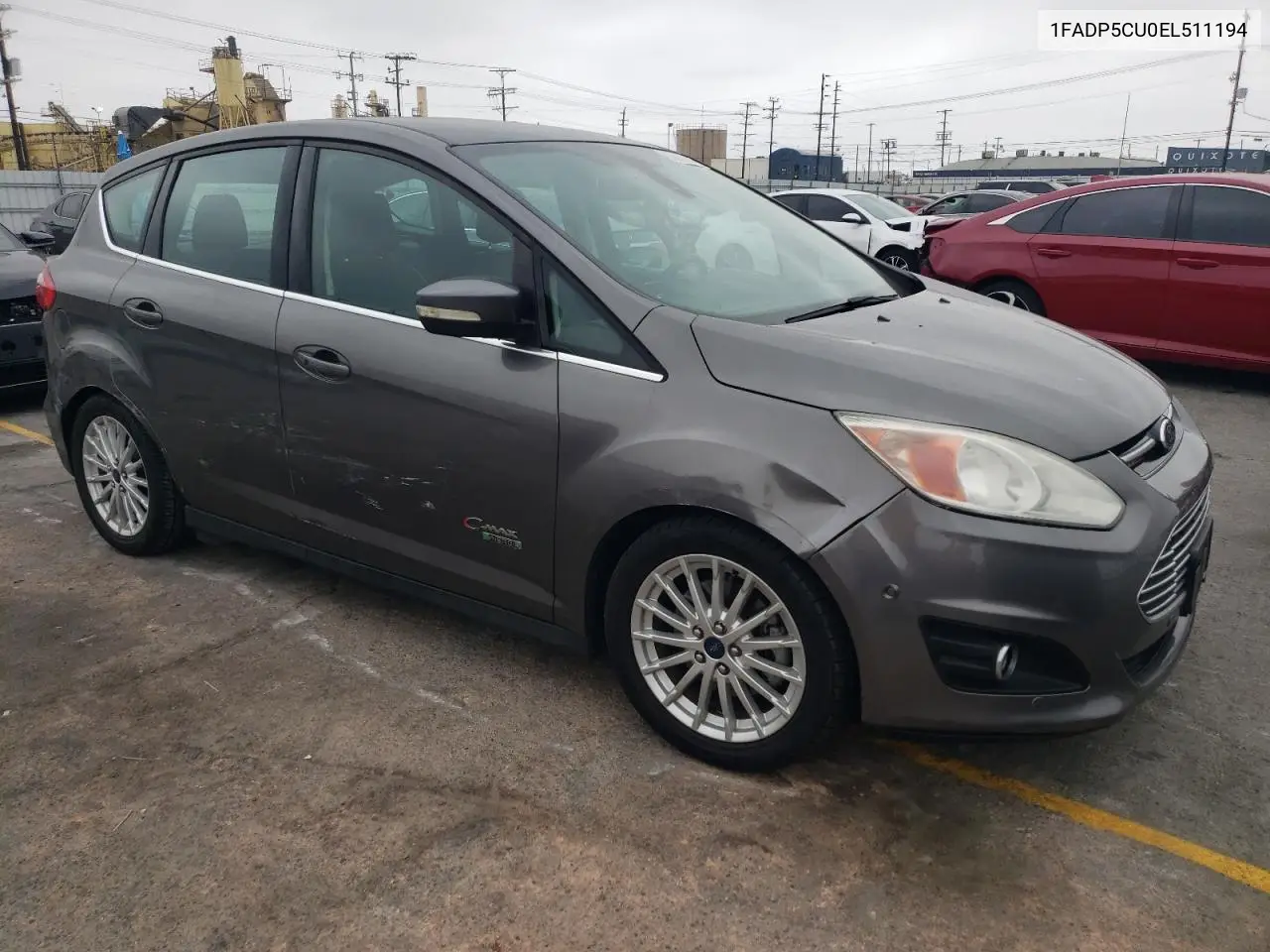 2014 Ford C-Max Premium VIN: 1FADP5CU0EL511194 Lot: 55844435
