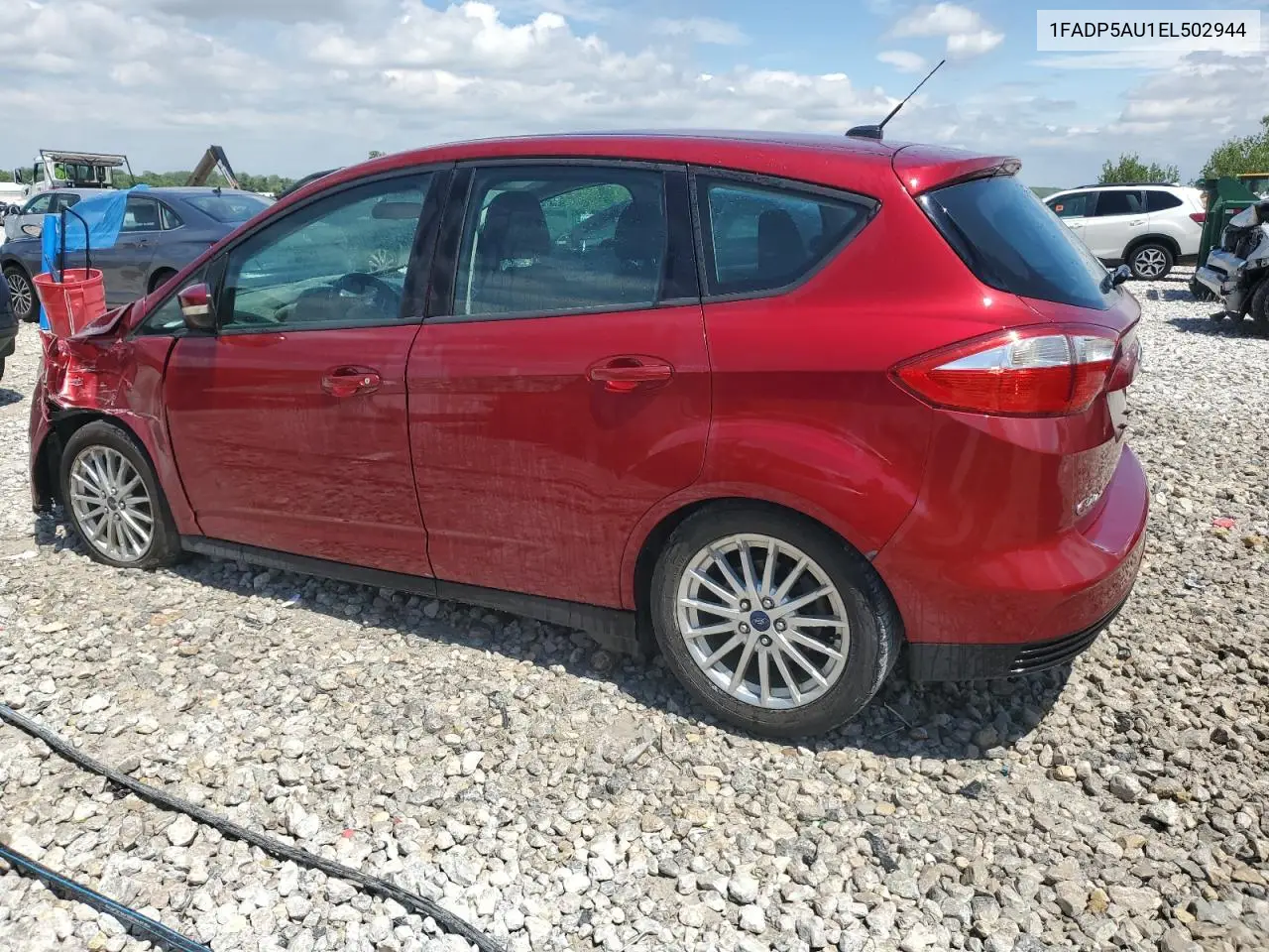 2014 Ford C-Max Se VIN: 1FADP5AU1EL502944 Lot: 58406995