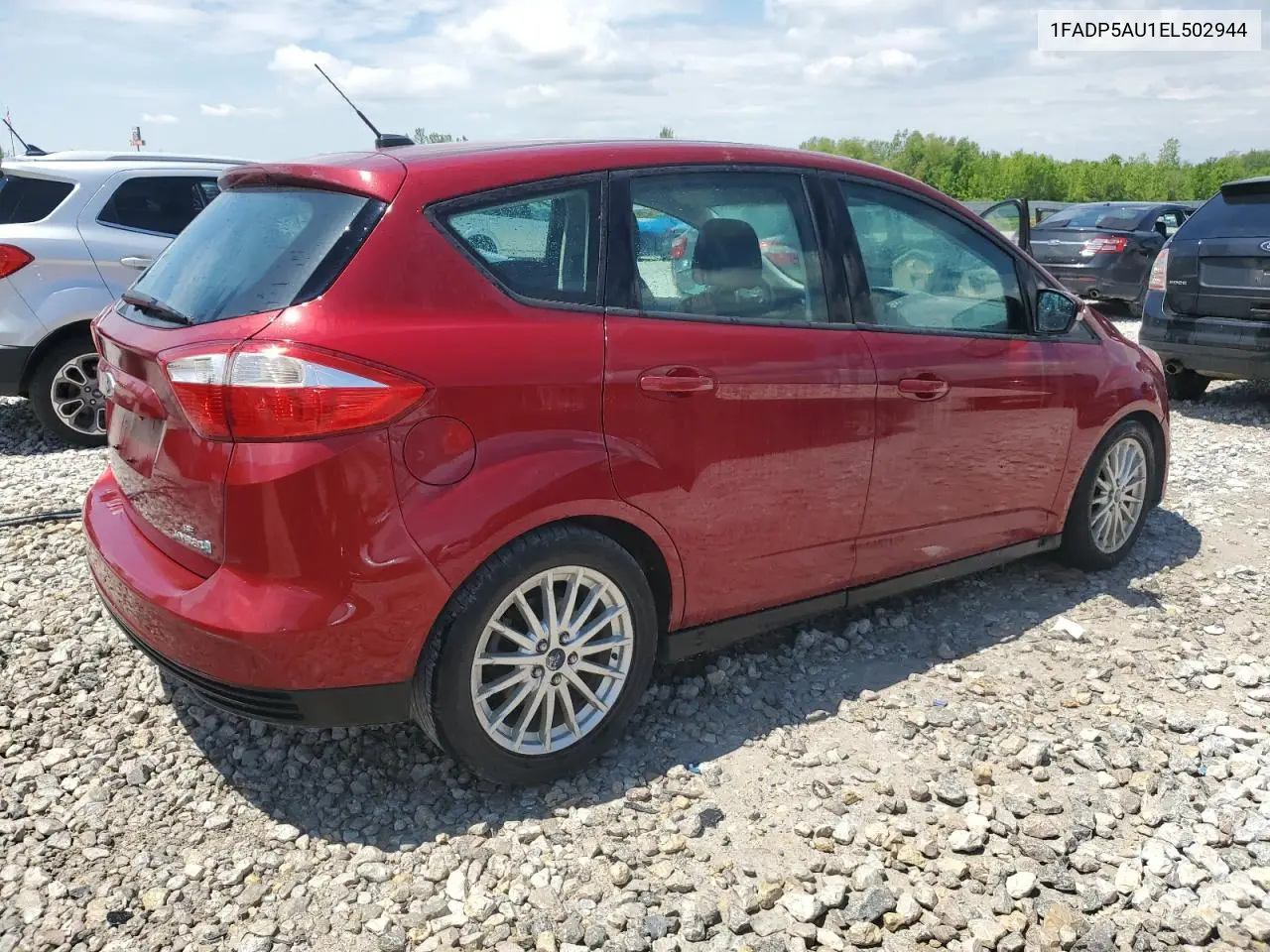 2014 Ford C-Max Se VIN: 1FADP5AU1EL502944 Lot: 58406995