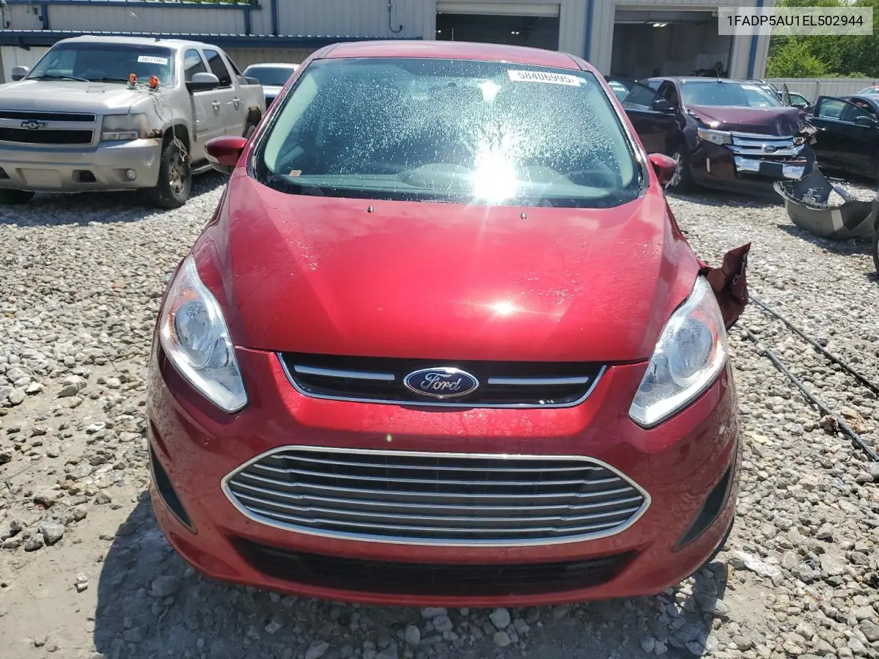 2014 Ford C-Max Se VIN: 1FADP5AU1EL502944 Lot: 58406995