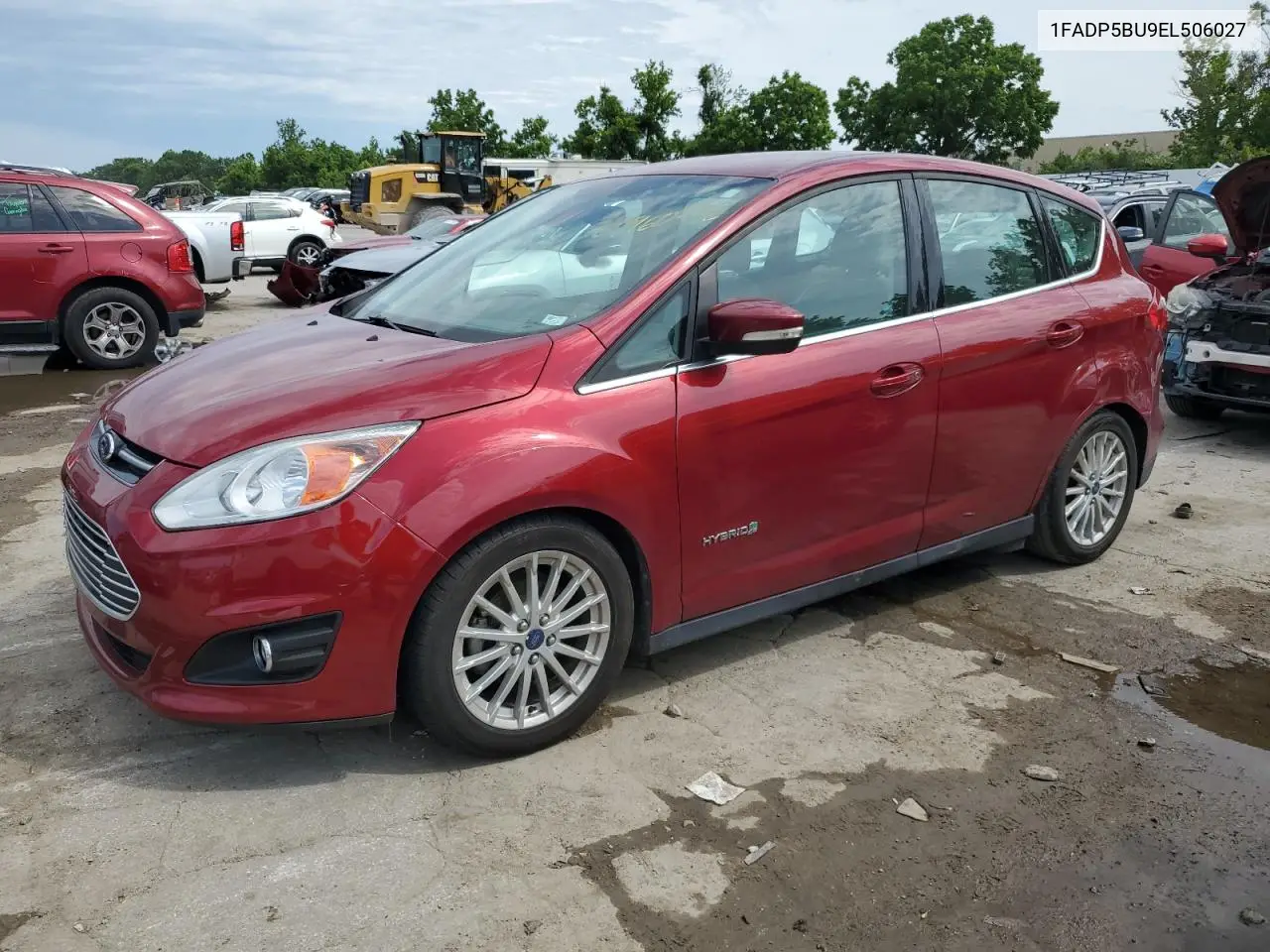 2014 Ford C-Max Sel VIN: 1FADP5BU9EL506027 Lot: 60960475