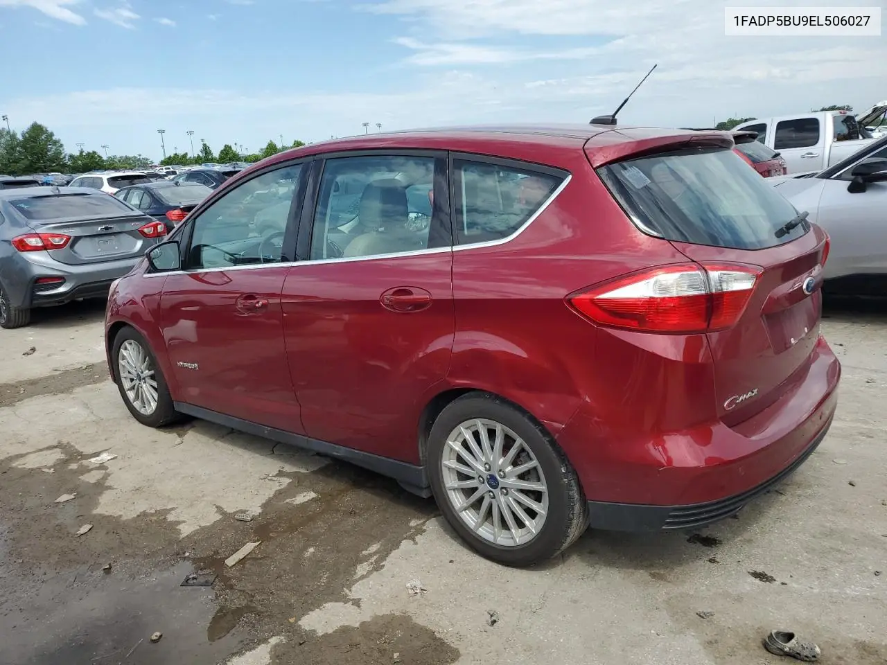 2014 Ford C-Max Sel VIN: 1FADP5BU9EL506027 Lot: 60960475