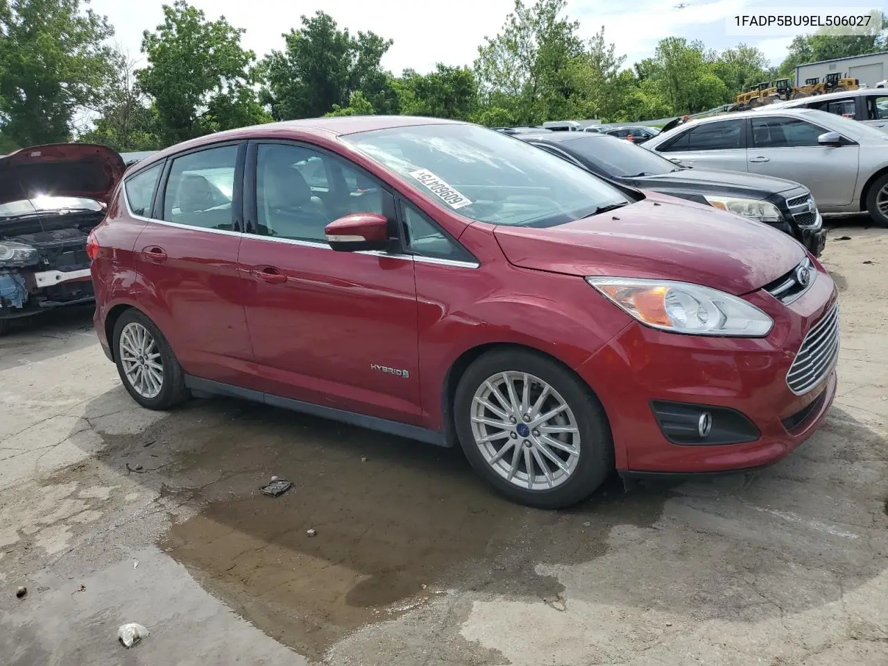 2014 Ford C-Max Sel VIN: 1FADP5BU9EL506027 Lot: 60960475