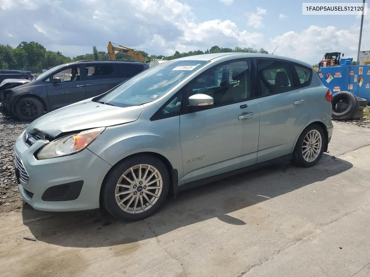 2014 Ford C-Max Se VIN: 1FADP5AU5EL512120 Lot: 61769435