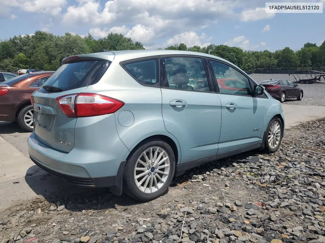 2014 Ford C-Max Se VIN: 1FADP5AU5EL512120 Lot: 61769435