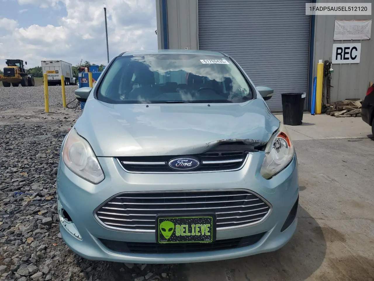 2014 Ford C-Max Se VIN: 1FADP5AU5EL512120 Lot: 61769435