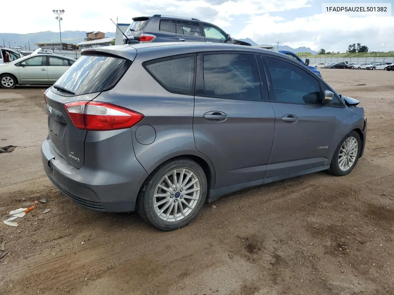 2014 Ford C-Max Se VIN: 1FADP5AU2EL501382 Lot: 61857995