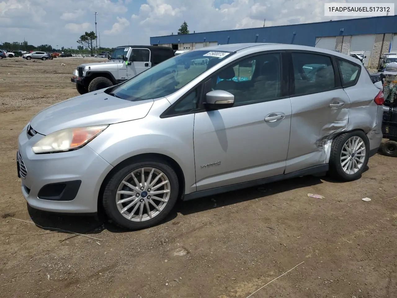 2014 Ford C-Max Se VIN: 1FADP5AU6EL517312 Lot: 61900075