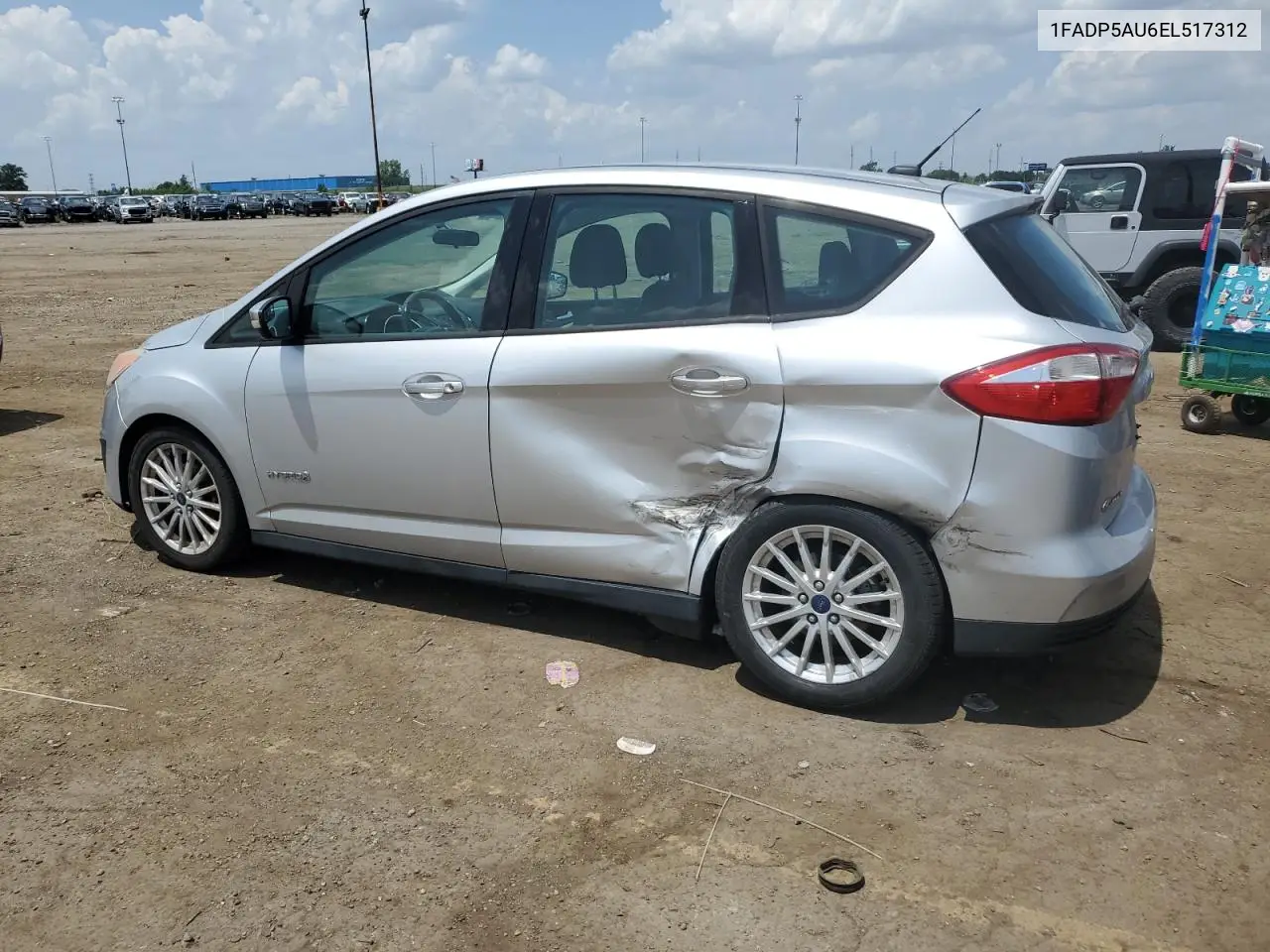 2014 Ford C-Max Se VIN: 1FADP5AU6EL517312 Lot: 61900075