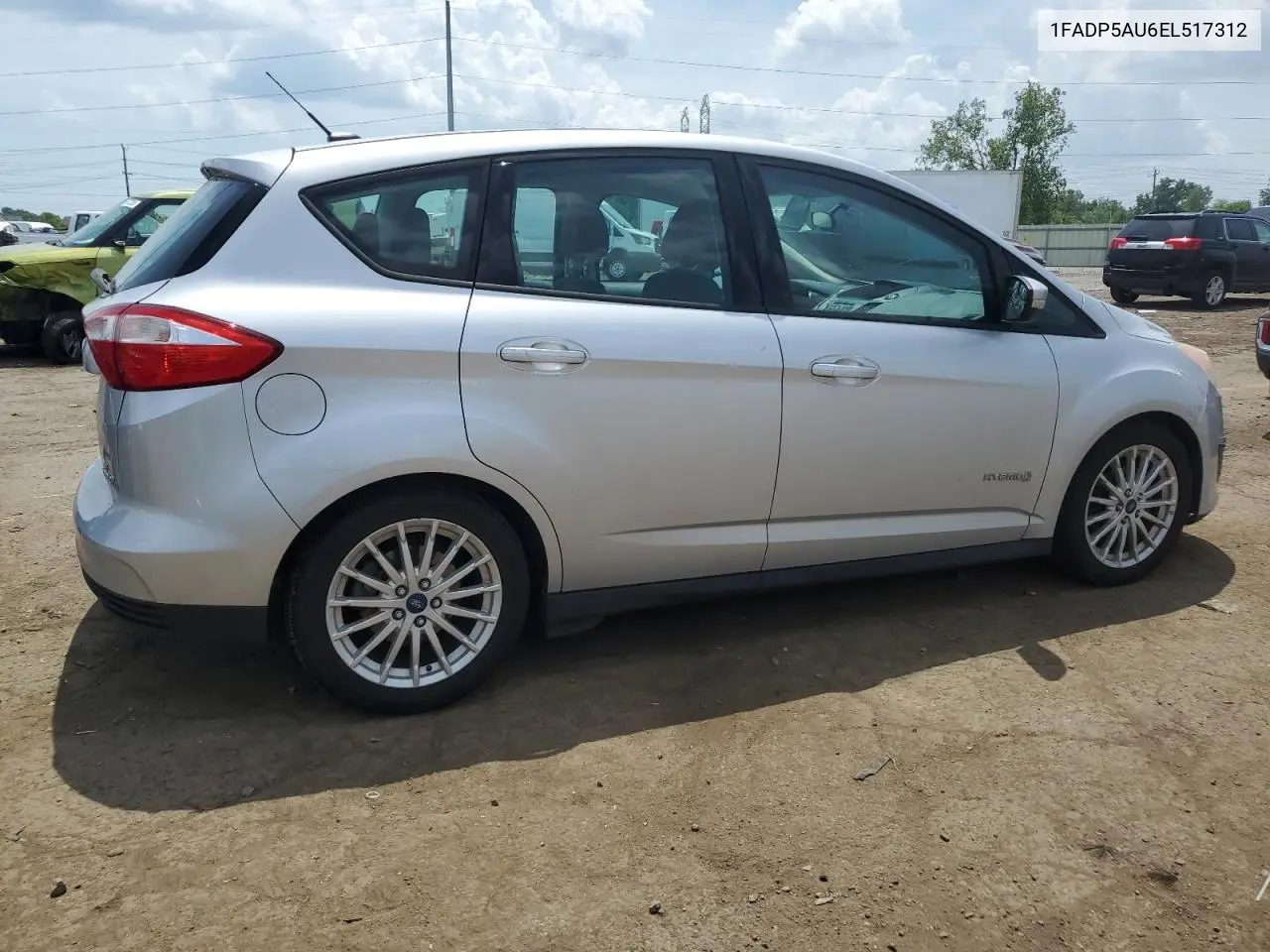 2014 Ford C-Max Se VIN: 1FADP5AU6EL517312 Lot: 61900075